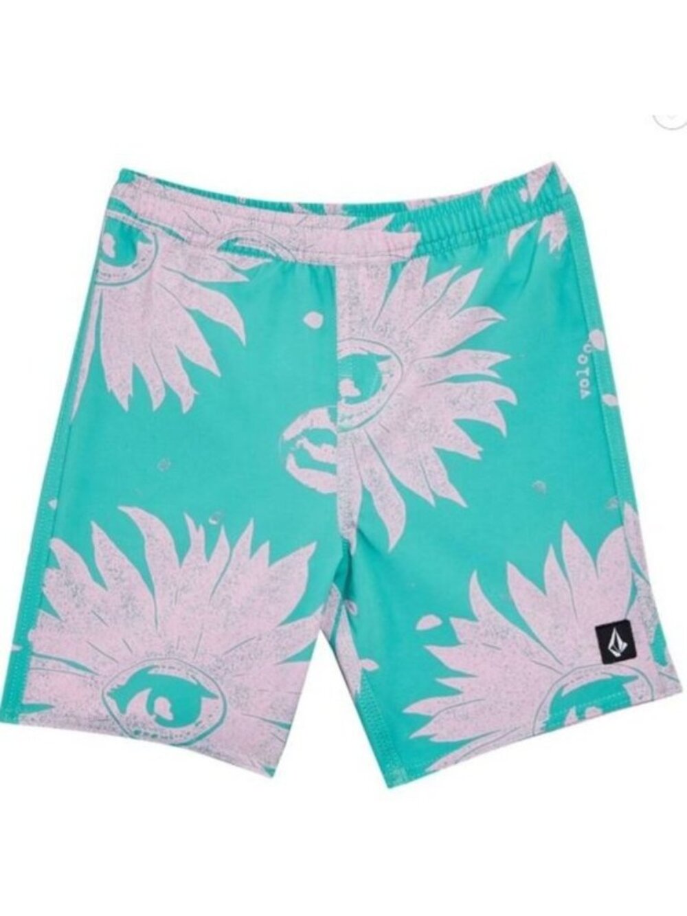 Volcom Remote Big Boys Print Swim Trunks, XL